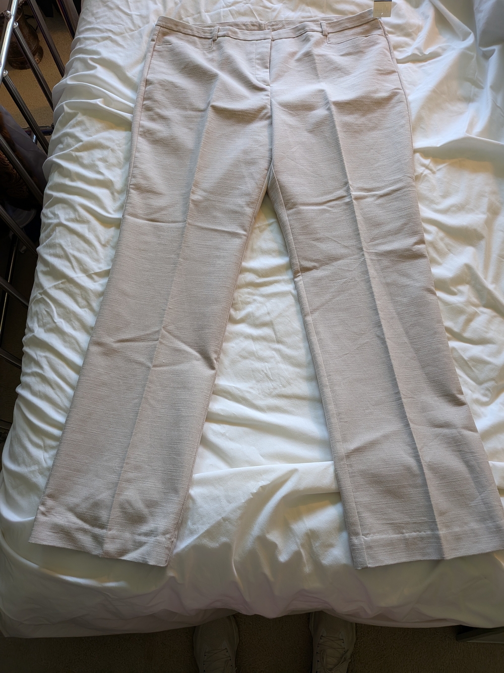 Worthington Light Beige Women's Dress Trousers